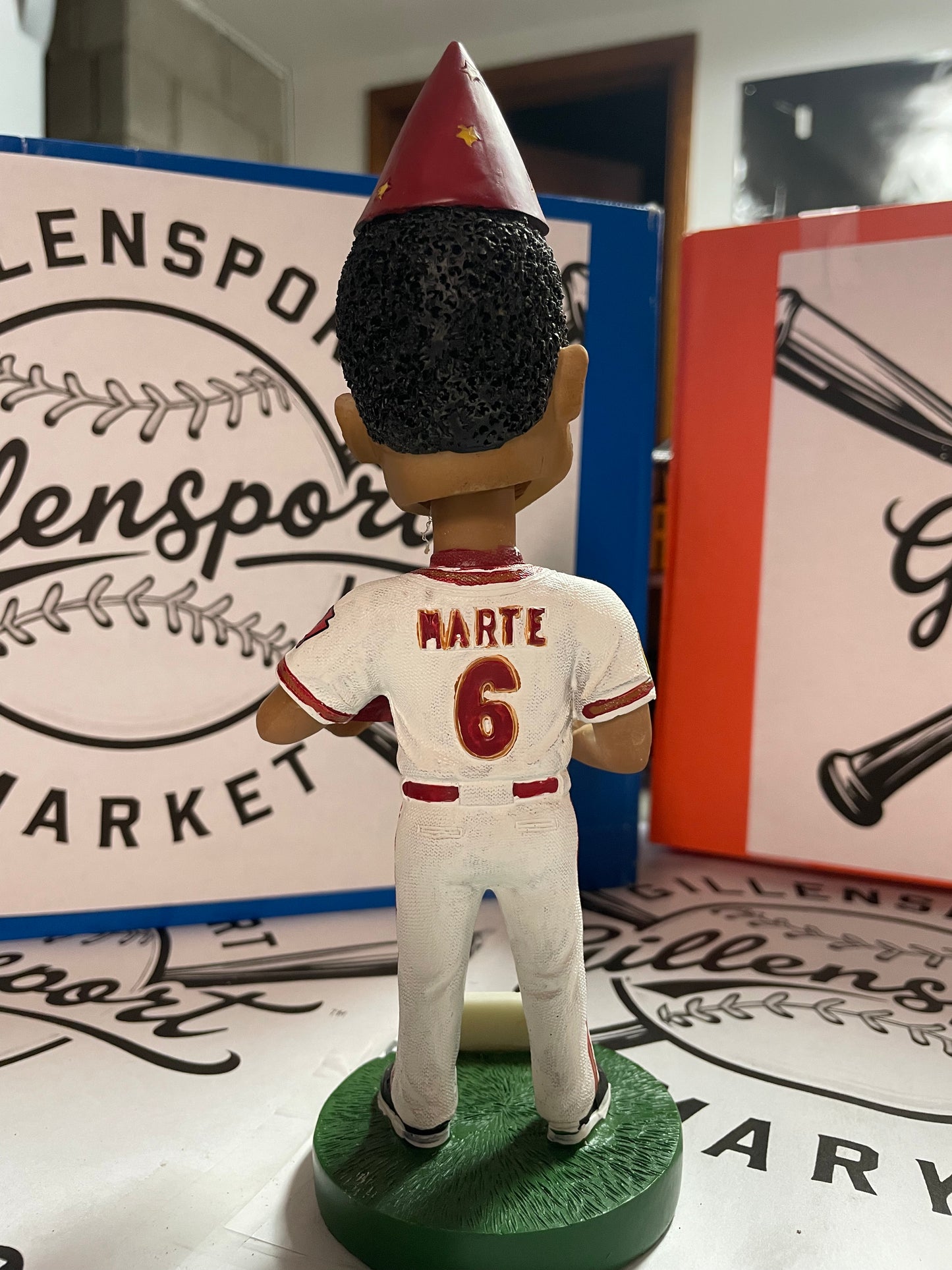 PITTSBURGH PIRATES Starling Marte "Marte Party" Bobblehead SGA 5-15-15 RARE Altoona Curve Giveaway