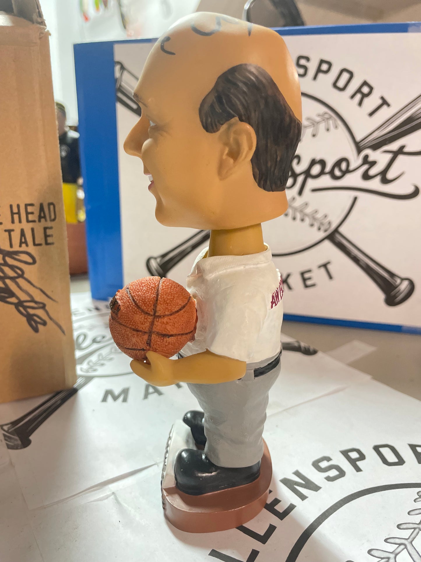 SIGNED Dick Vitale “Awesome Baby” ESPN 2002 SIGNED SGA Bobblehead WITH SIGNED BOX