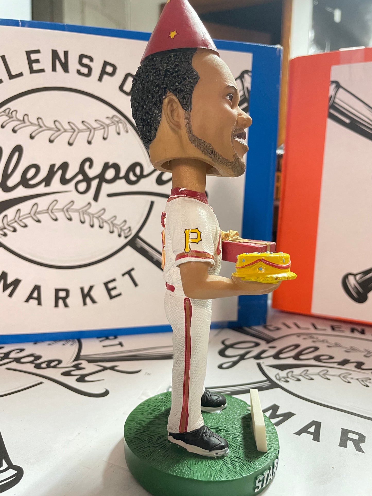 PITTSBURGH PIRATES Starling Marte "Marte Party" Bobblehead SGA 5-15-15 RARE Altoona Curve Giveaway